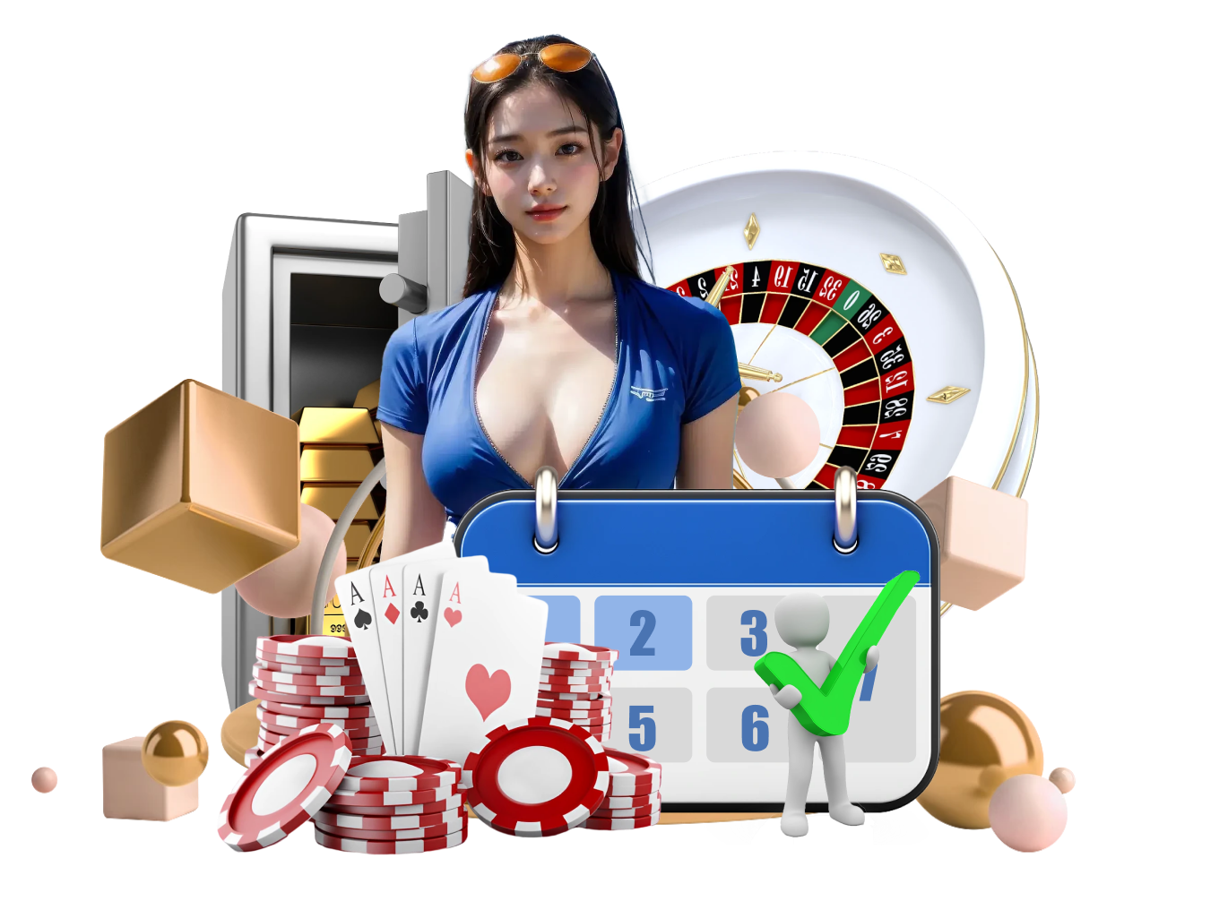 Live Super Sic Bo table on asian4d alternatif with dealer and dice container